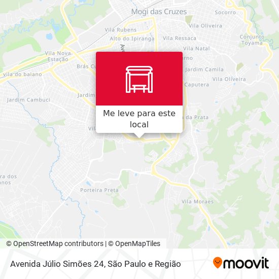 Avenida Júlio Simões 24 mapa