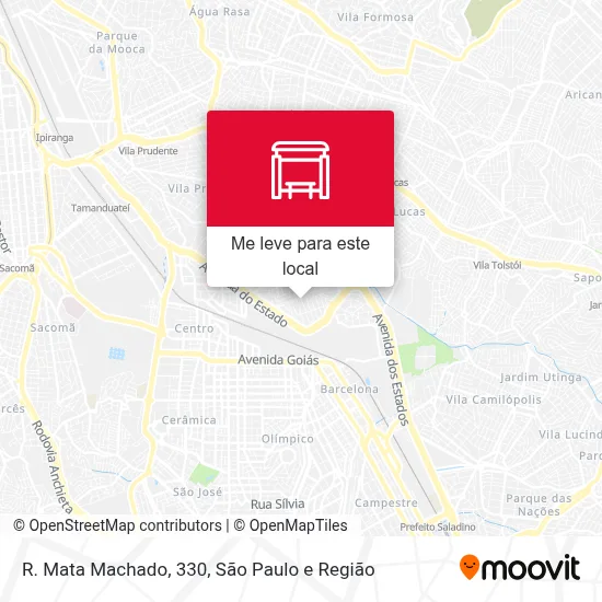 R. Mata Machado, 330 mapa