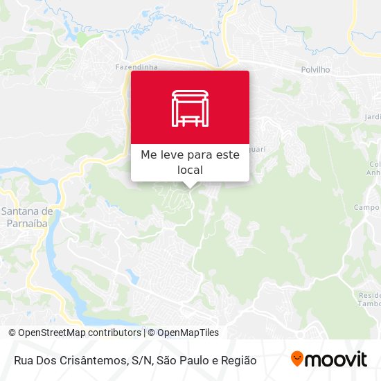 Rua Dos Crisântemos, S/N mapa