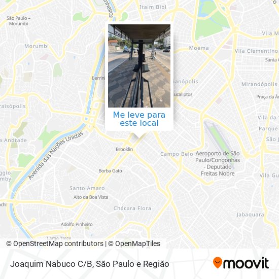 Parada Joaquim Nabuco C/B mapa