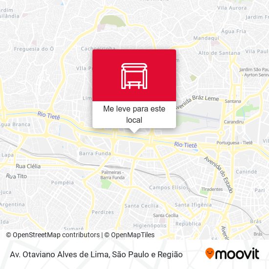 Av. Otaviano Alves de Lima mapa