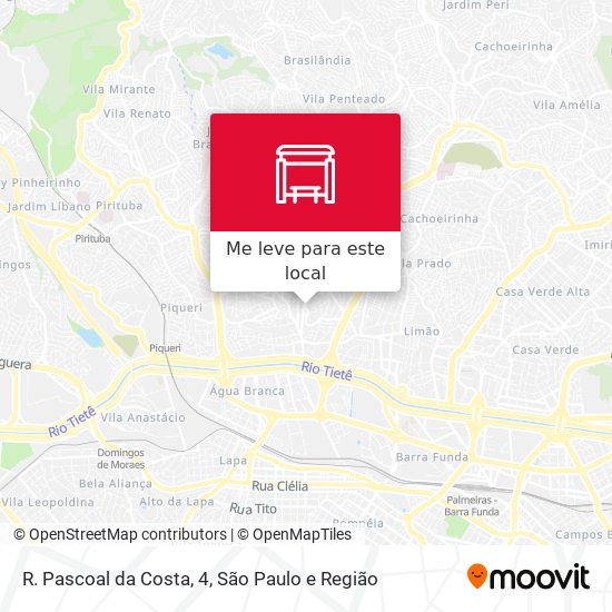 R. Pascoal da Costa, 4 mapa