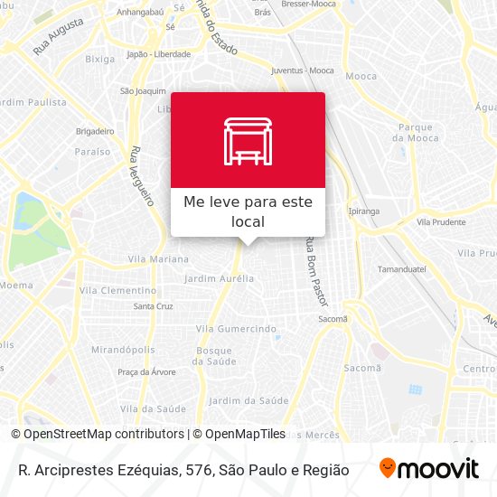 R. Arciprestes Ezéquias, 576 mapa