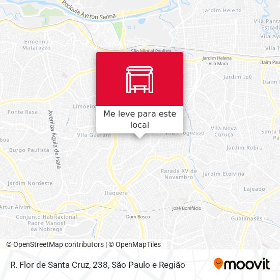 R. Flor de Santa Cruz, 238 mapa