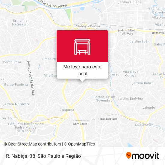 R. Nabiça, 38 mapa