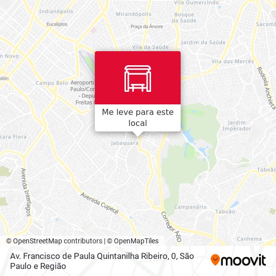 Av. Francisco de Paula Quintanilha Ribeiro, 0 mapa