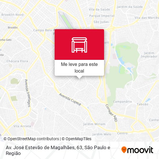 Av. José Estevão de Magalhães, 63 mapa