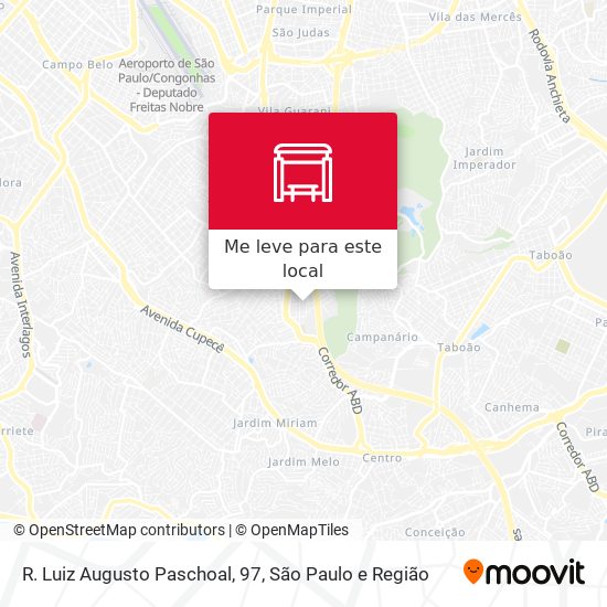 R. Luiz Augusto Paschoal, 97 mapa