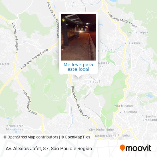 Av. Alexios Jafet, 87 mapa