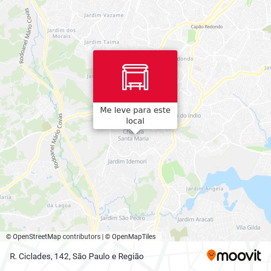 R. Ciclades, 142 mapa