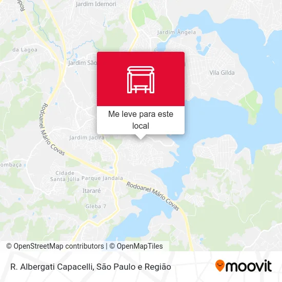 R. Albergati Capacelli mapa