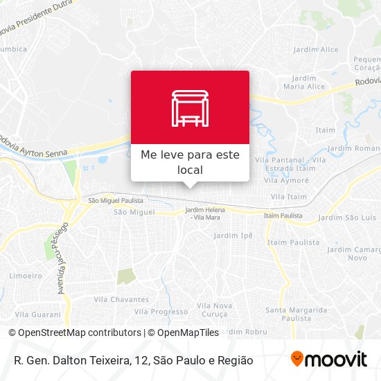 R. Gen. Dalton Teixeira, 12 mapa