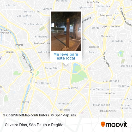 Oliveira Dias mapa