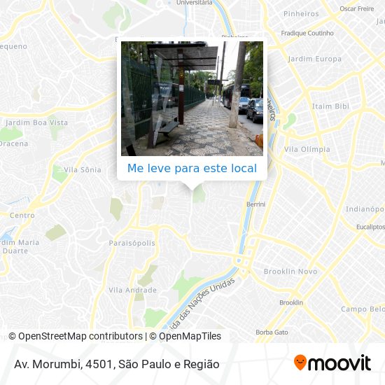 Av. Morumbi, 4501 mapa