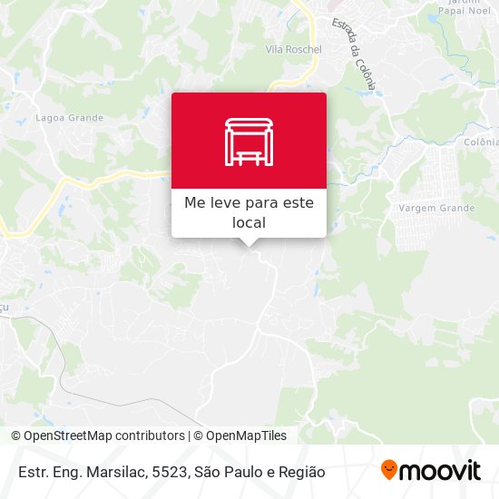 Estr. Eng. Marsilac, 5523 mapa