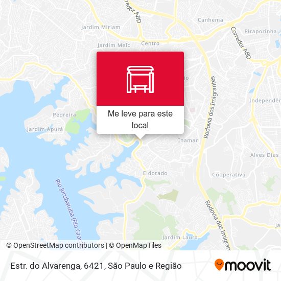 Estr. do Alvarenga, 6421 mapa