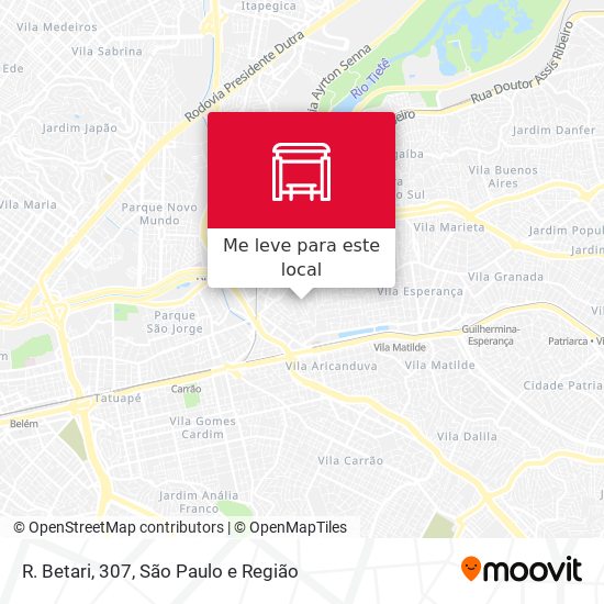 R. Betari, 307 mapa