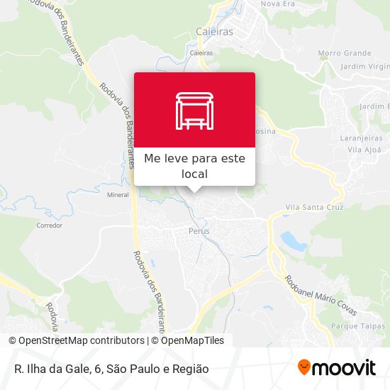 R. Ilha da Gale, 6 mapa