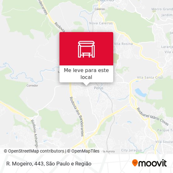 R. Mogeiro, 443 mapa