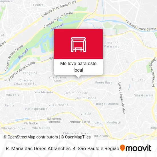 R. Maria das Dores Abranches, 4 mapa