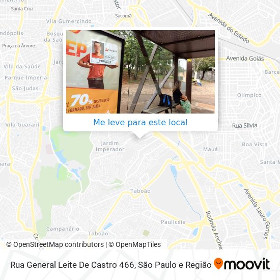 Rua General Leite De Castro 466 mapa