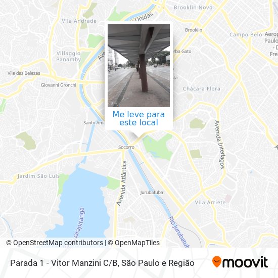 Parada 1 - Vitor Manzini C/B mapa
