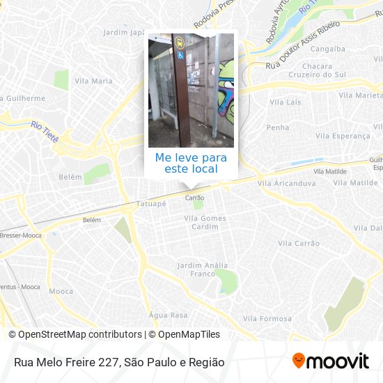 Rua Melo Freire 227 mapa