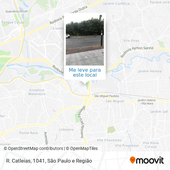 R. Catleias, 1041 mapa