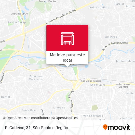 R. Catleias, 31 mapa