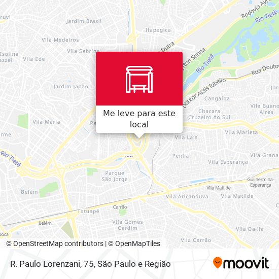 R. Paulo Lorenzani, 75 mapa