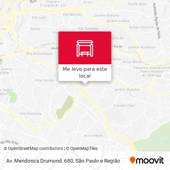 Av. Mendonca Drumond, 680 mapa