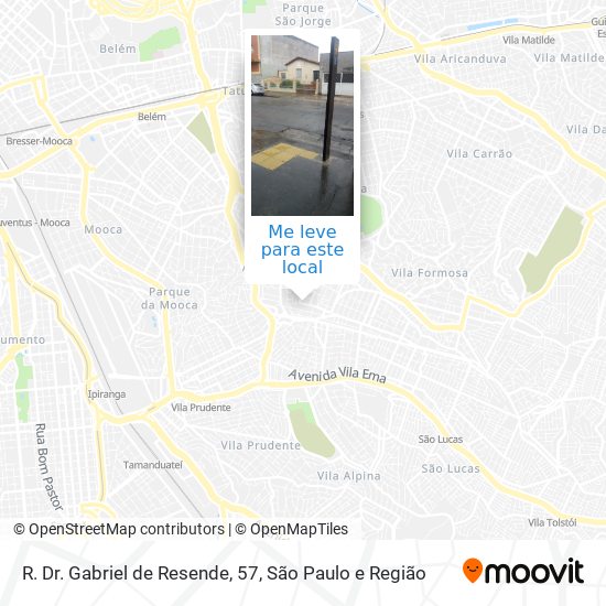 R. Dr. Gabriel de Resende, 57 mapa