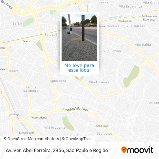 Av. Ver. Abel Ferreira, 2956 mapa