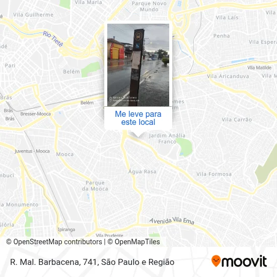 R. Mal. Barbacena, 741 mapa