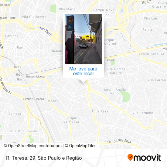 R. Teresa, 29 mapa