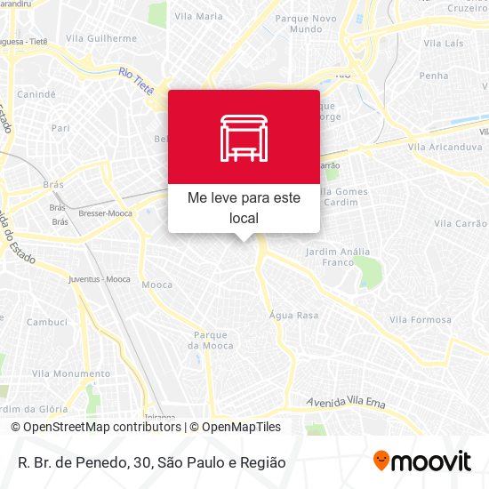 R. Br. de Penedo, 30 mapa