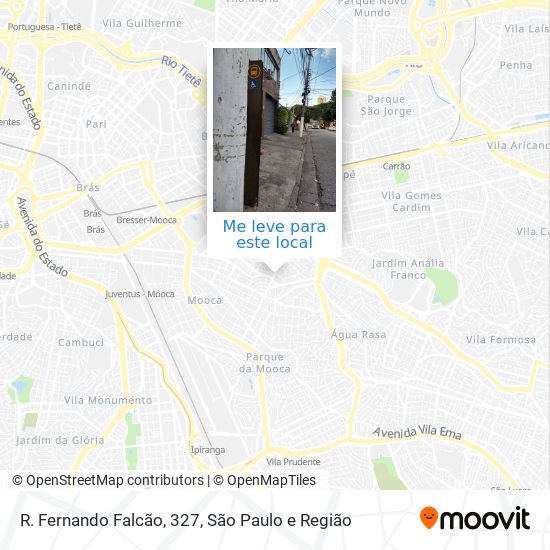 R. Fernando Falcão, 327 mapa