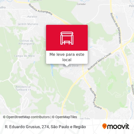 R. Eduardo Grusius, 274 mapa