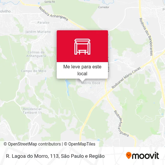 R. Lagoa do Morro, 113 mapa
