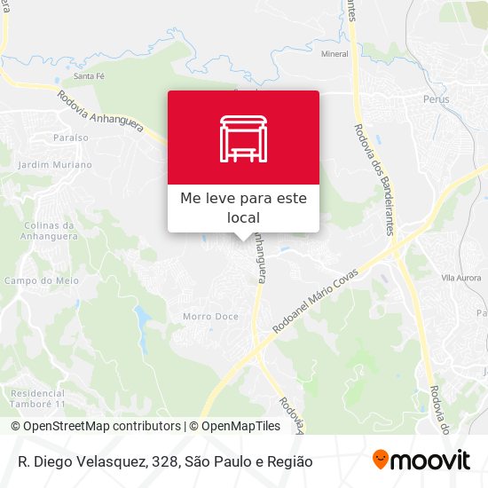 R. Diego Velasquez, 328 mapa