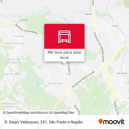 R. Diego Velasquez, 351 mapa