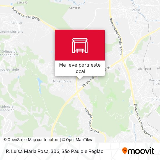 R. Luísa Maria Rosa, 306 mapa