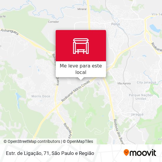 Estr. de Ligação, 71 mapa