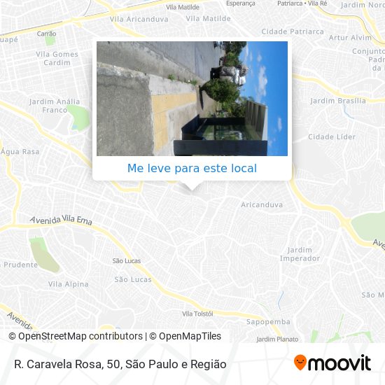 R. Caravela Rosa, 50 mapa