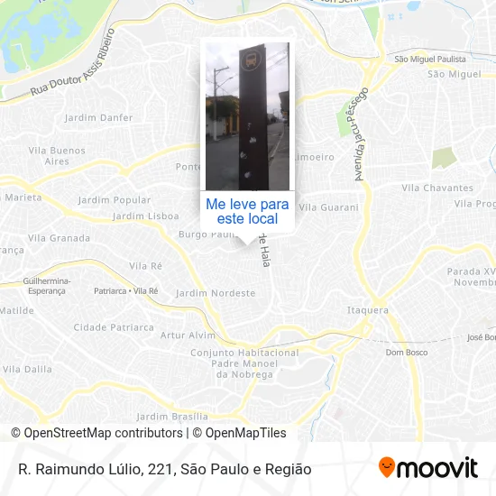 R. Raimundo Lúlio, 221 mapa