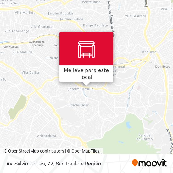 Av. Sylvio Torres, 72 mapa