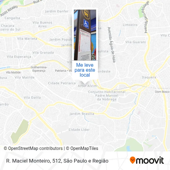 R. Maciel Monteiro, 512 mapa