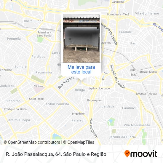 R. João Passalacqua, 64 mapa