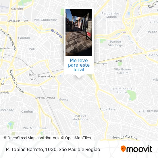 R. Tobias Barreto, 1030 mapa