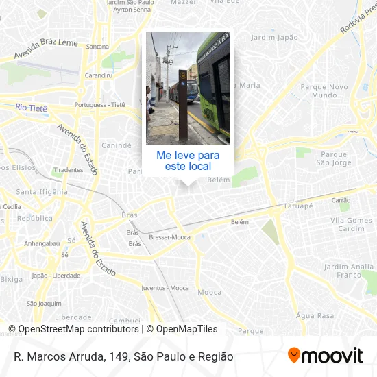 R. Marcos Arruda, 149 mapa